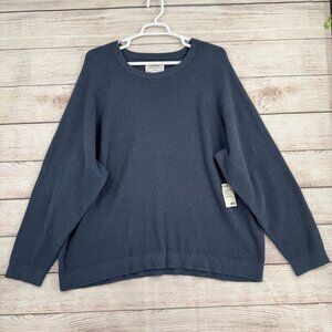 REI Co-Op Wallace Lake Waffle‎ Sweater Men's Size 3XL Blue NEW